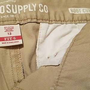 Kakhi Mossimo 13 pants